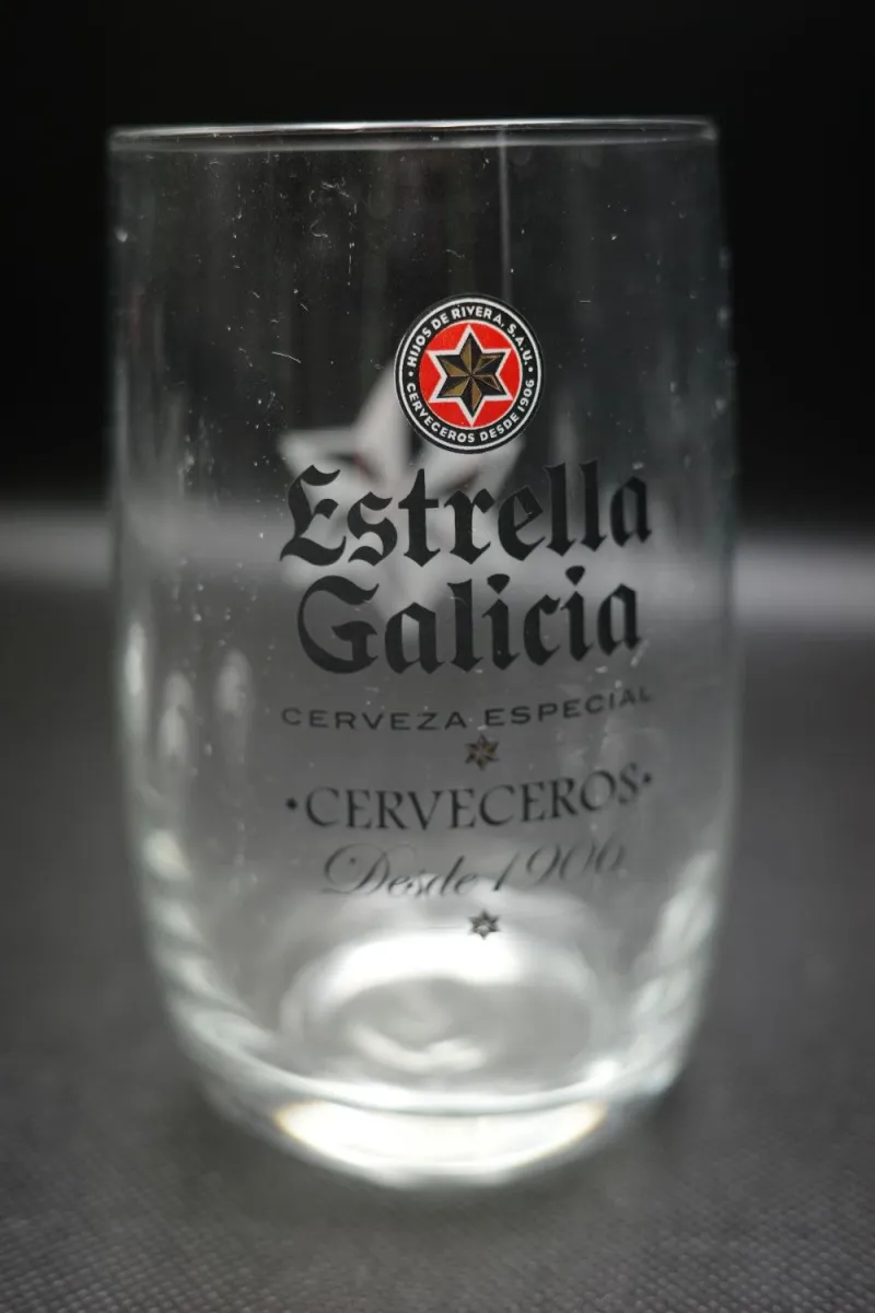 Estrella Galecia Lager Beer Glasses 